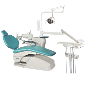 Sillón odontológico para atención de pacientes en clínicas dentales en Ecuador.